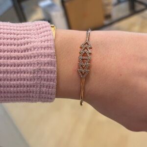 Stella & Dot Rose Gold Cuff Bangle